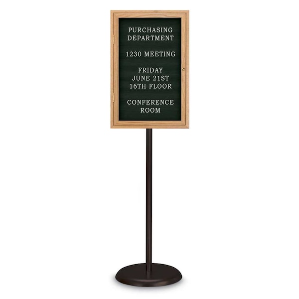 United Visual Products Corkboard, Triple Door, Radius Frame, 96x48", Bronze/Summer Tan Forbo UV7006-BRONZE-FORBO - main